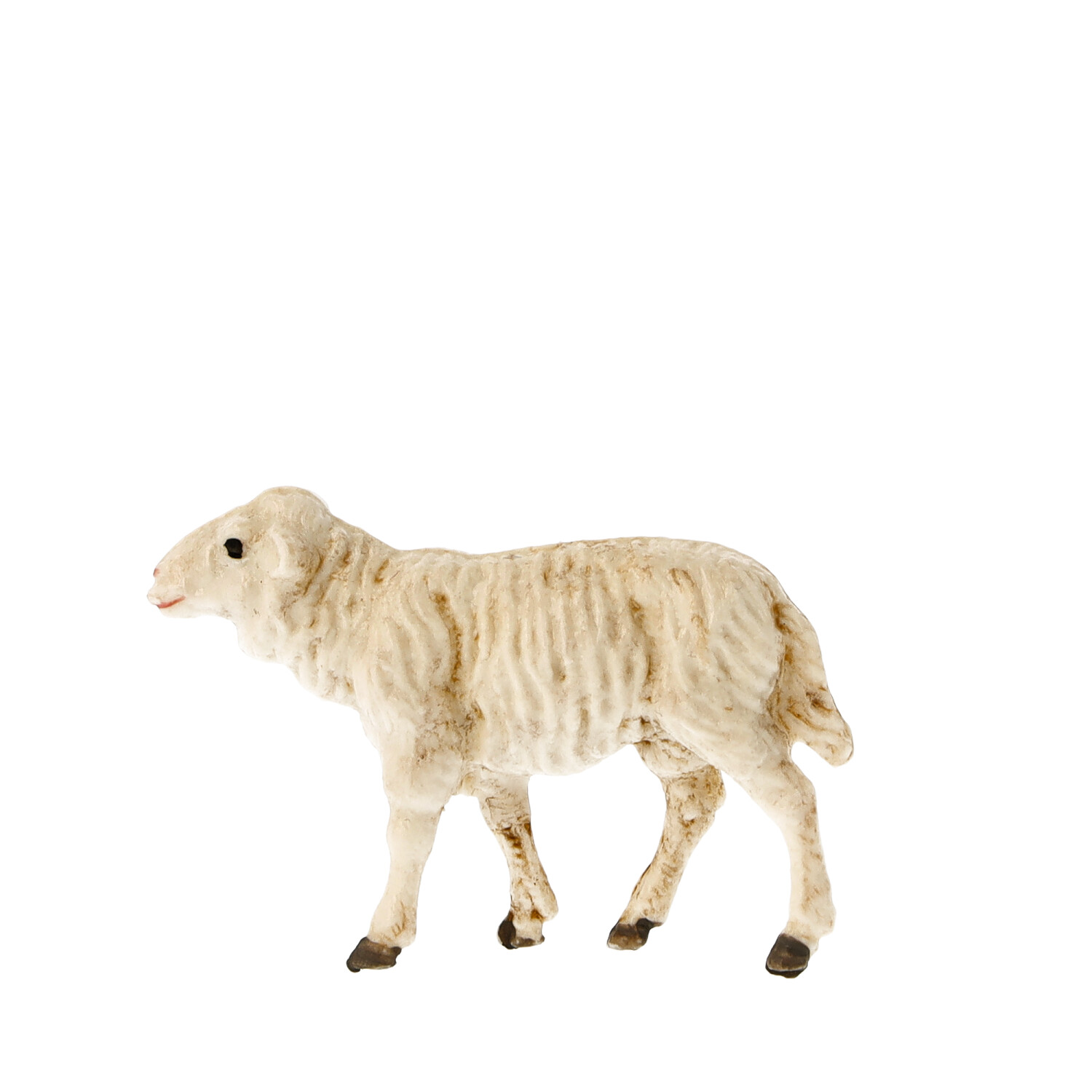 Schaf geradeaus - Marolin Plastik - Krippenfigur aus Kunststoff - made in Germany