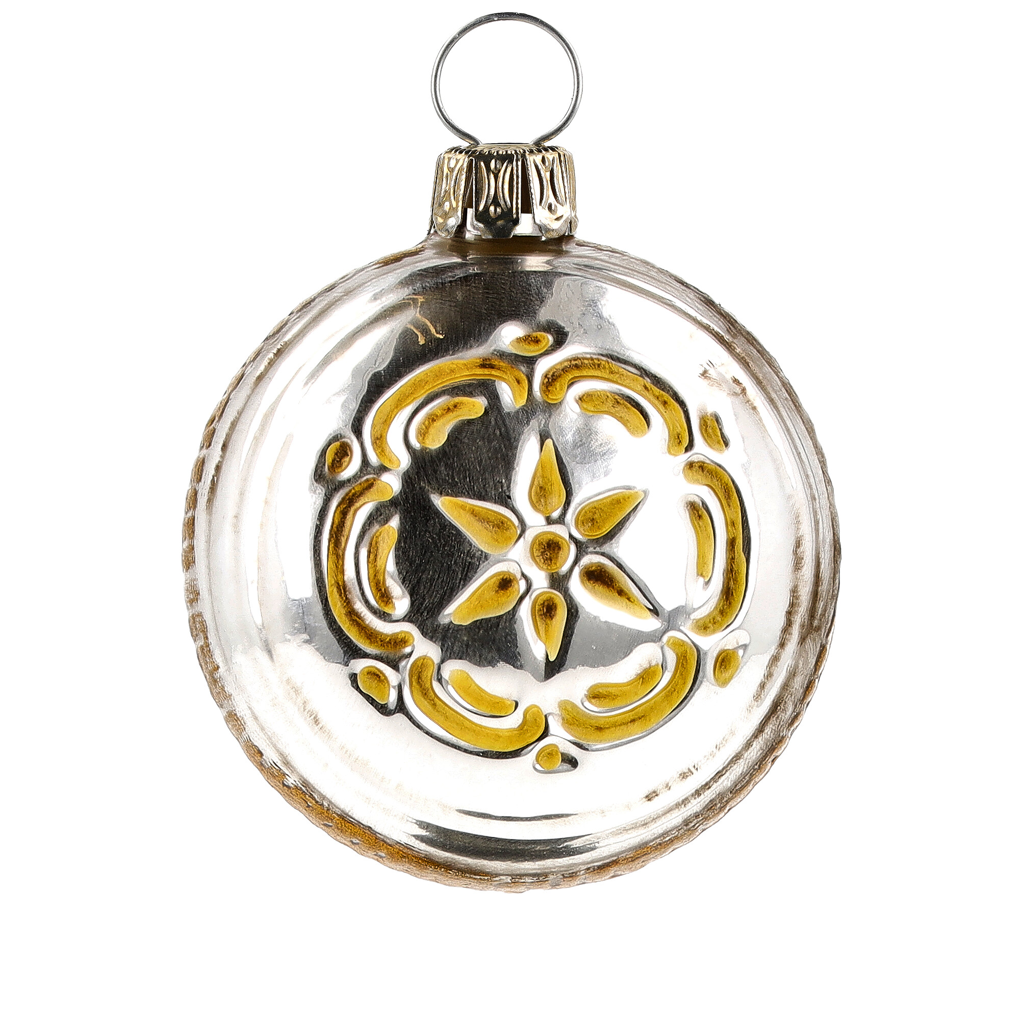 Nostalgisches Glasornament - Taschenuhr