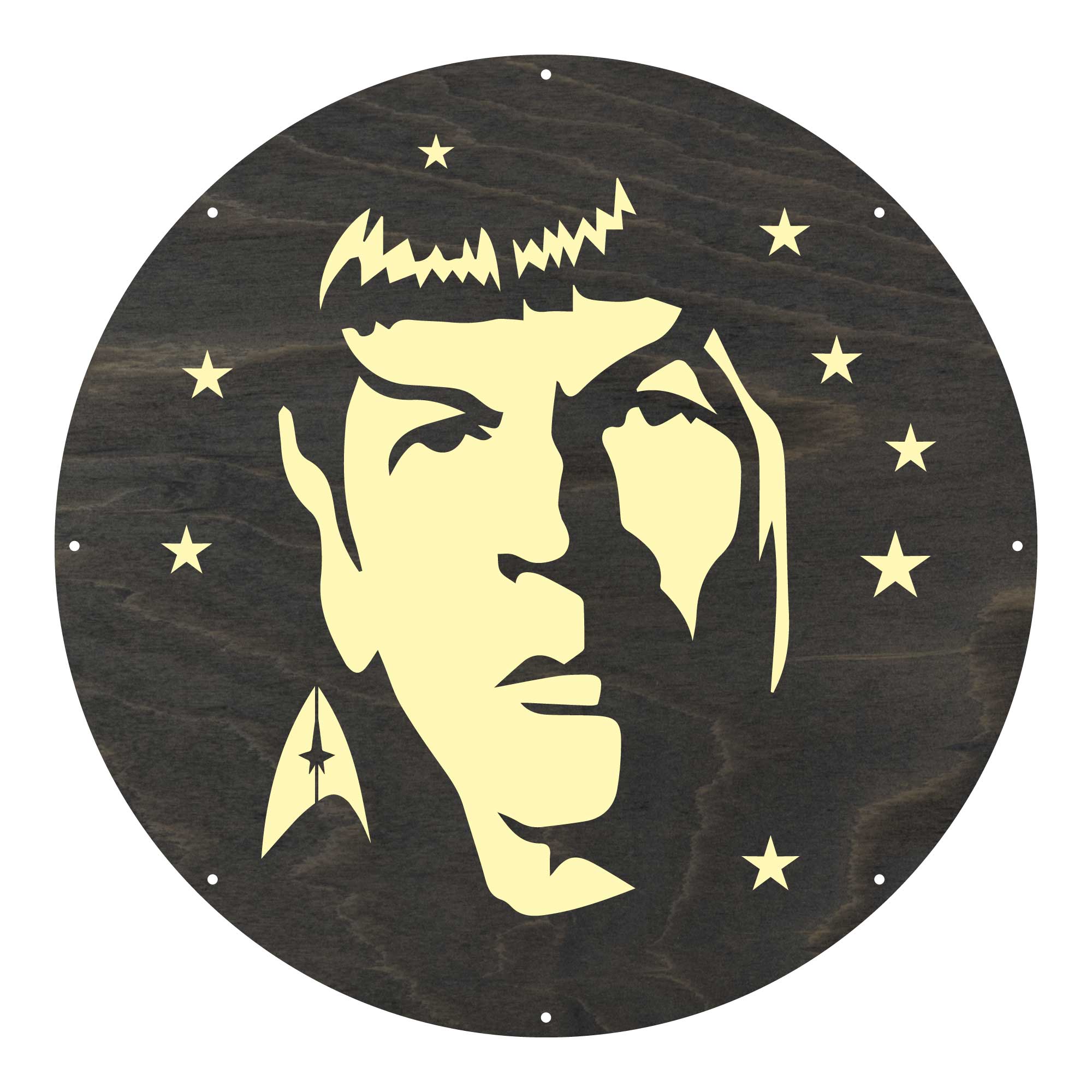 Motivscheibe "Spock" | Marolight