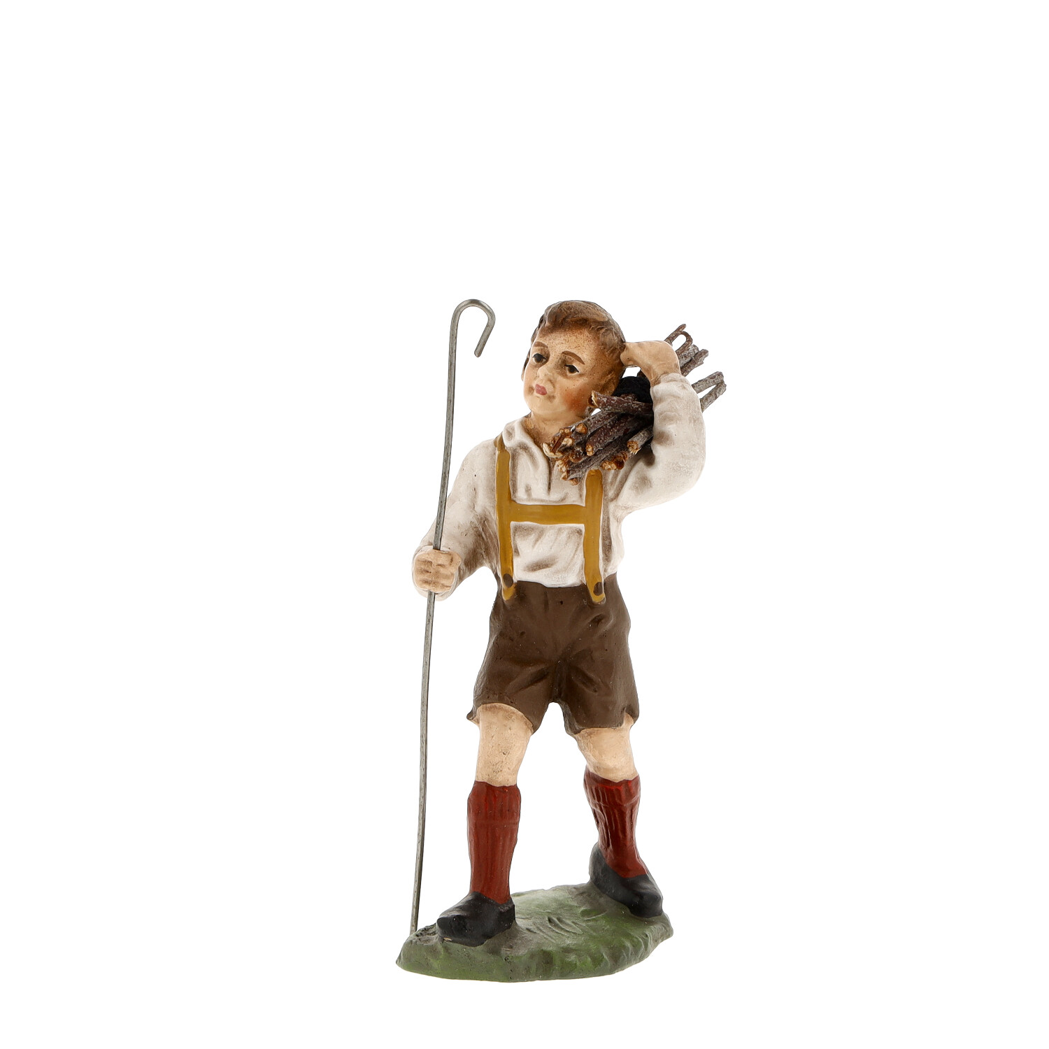 Junge mit Holzbündel, zu 12cm Marolin Krippenfiguren - made in Germany