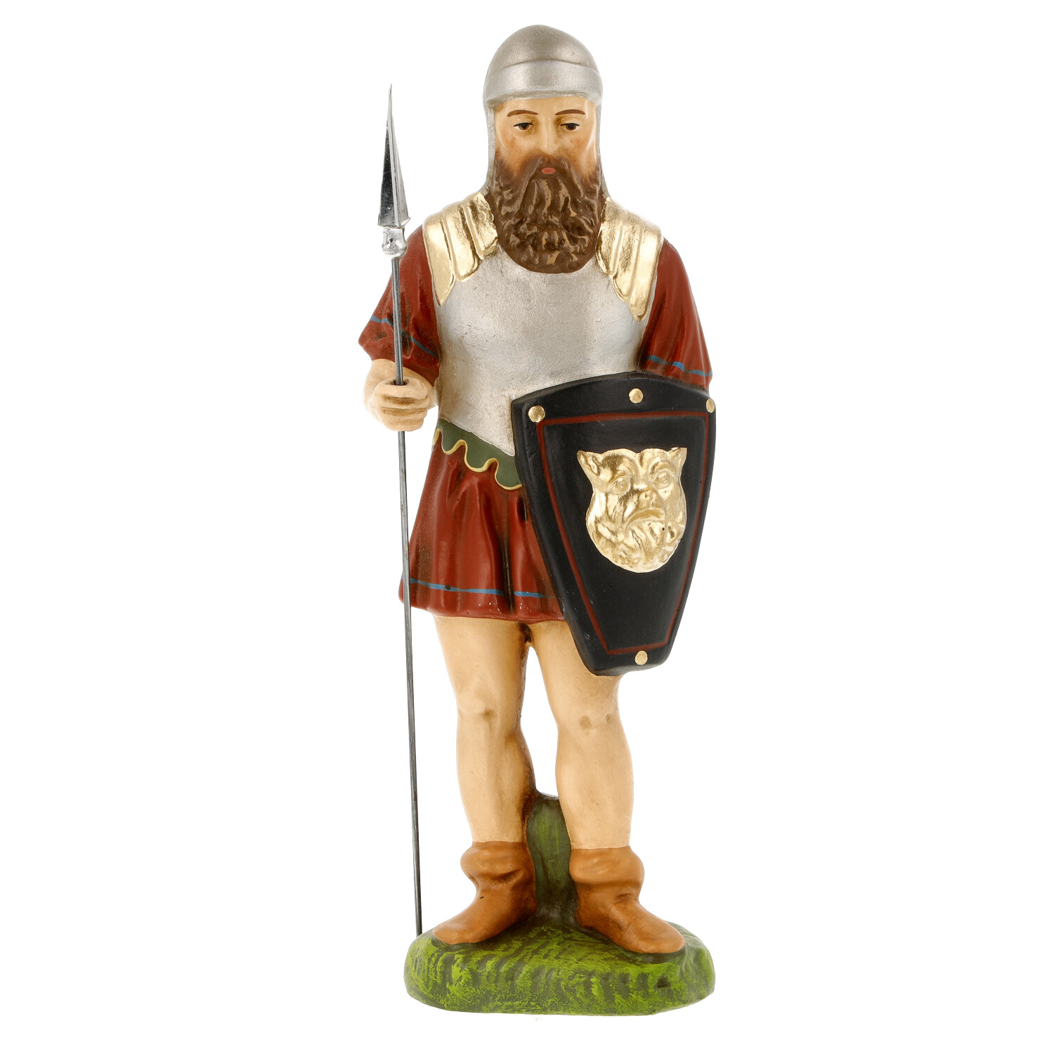 Römischer Soldat mit Lanze, zu 14cm Figuren - Marolin Krippenfigur - made in Germany