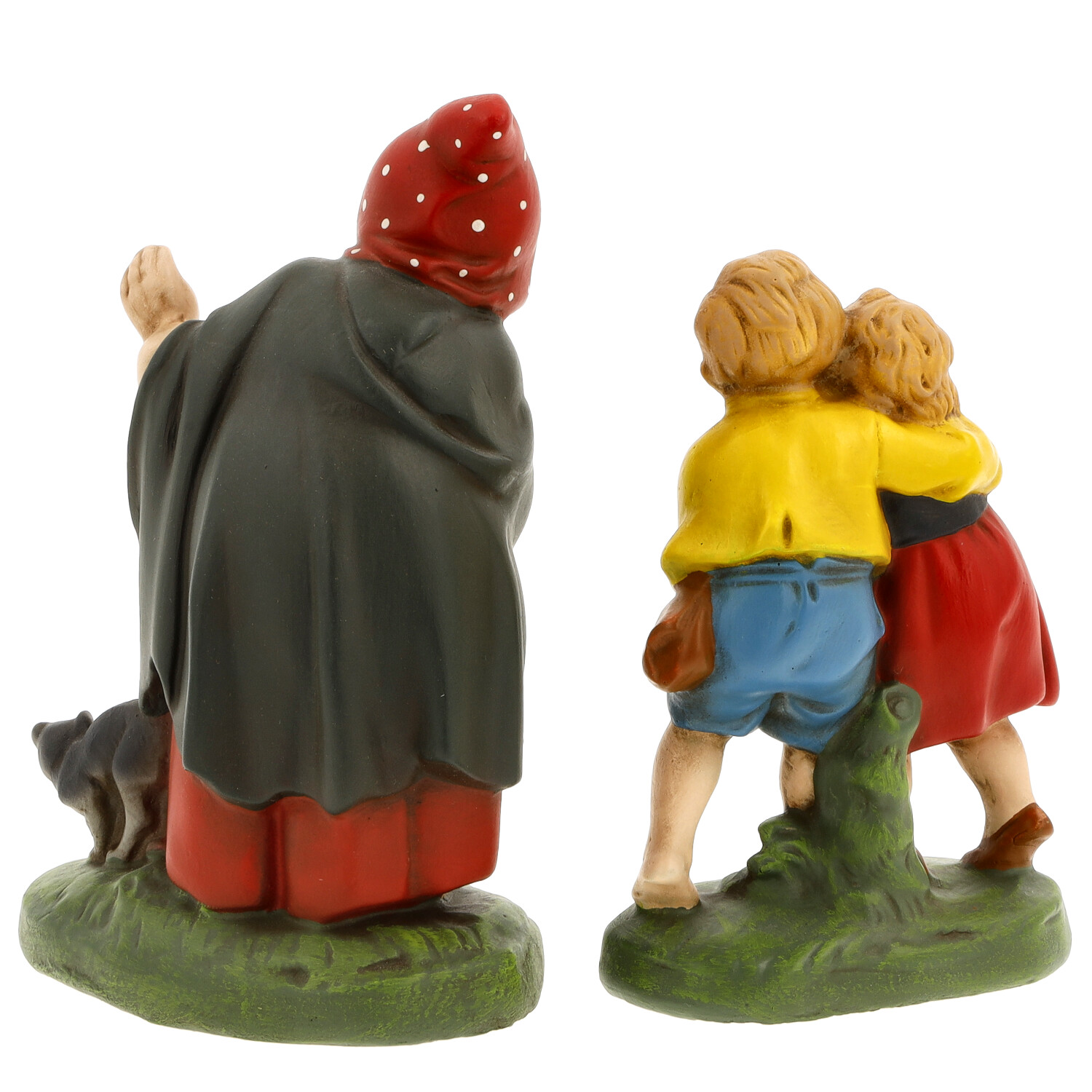 Hansel, Gretel and witch - German fairy tale figure - Brothers Grimm - made in Germany