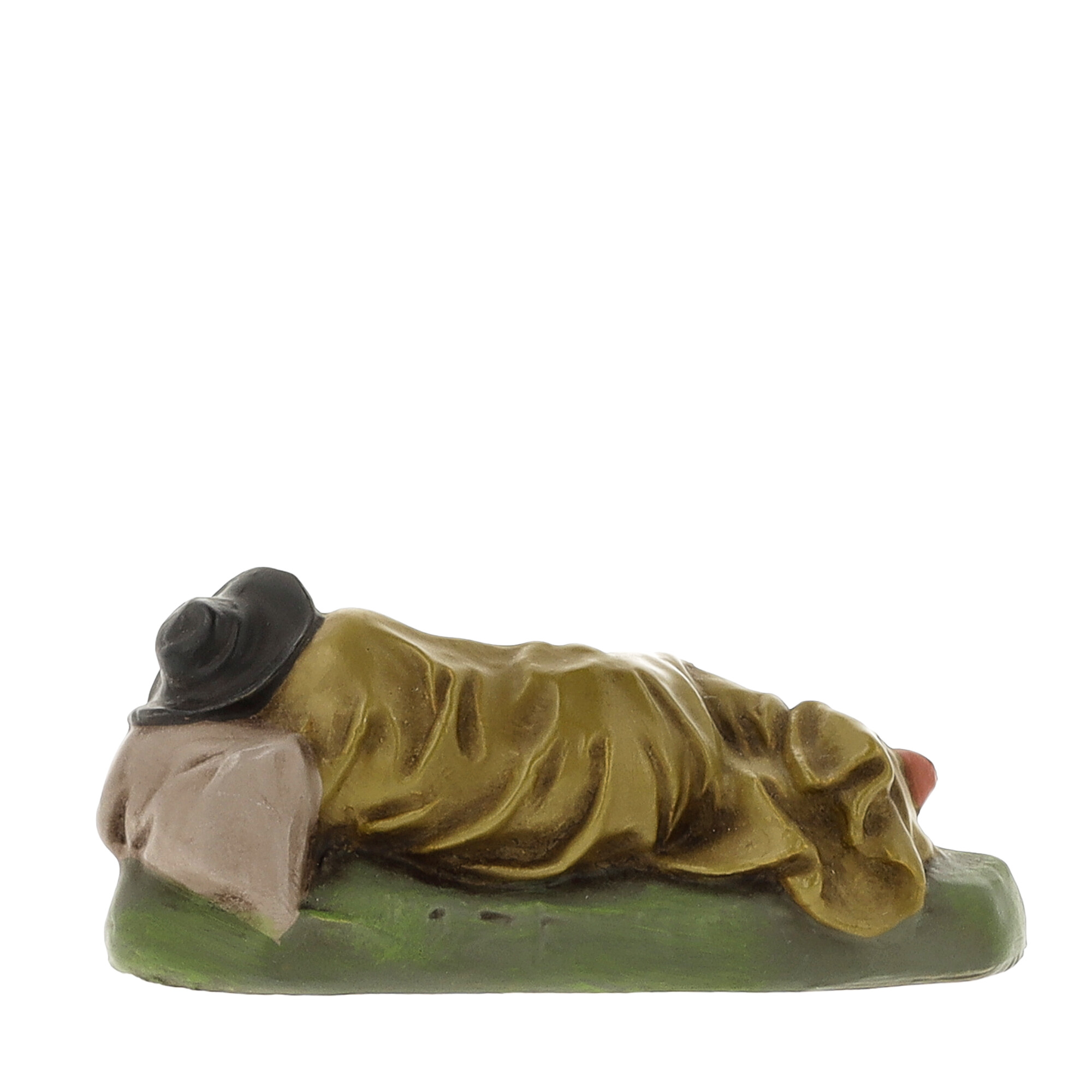 Hirte schlafend mit Decke - MAROLIN Krippenfigur 9cm Größe