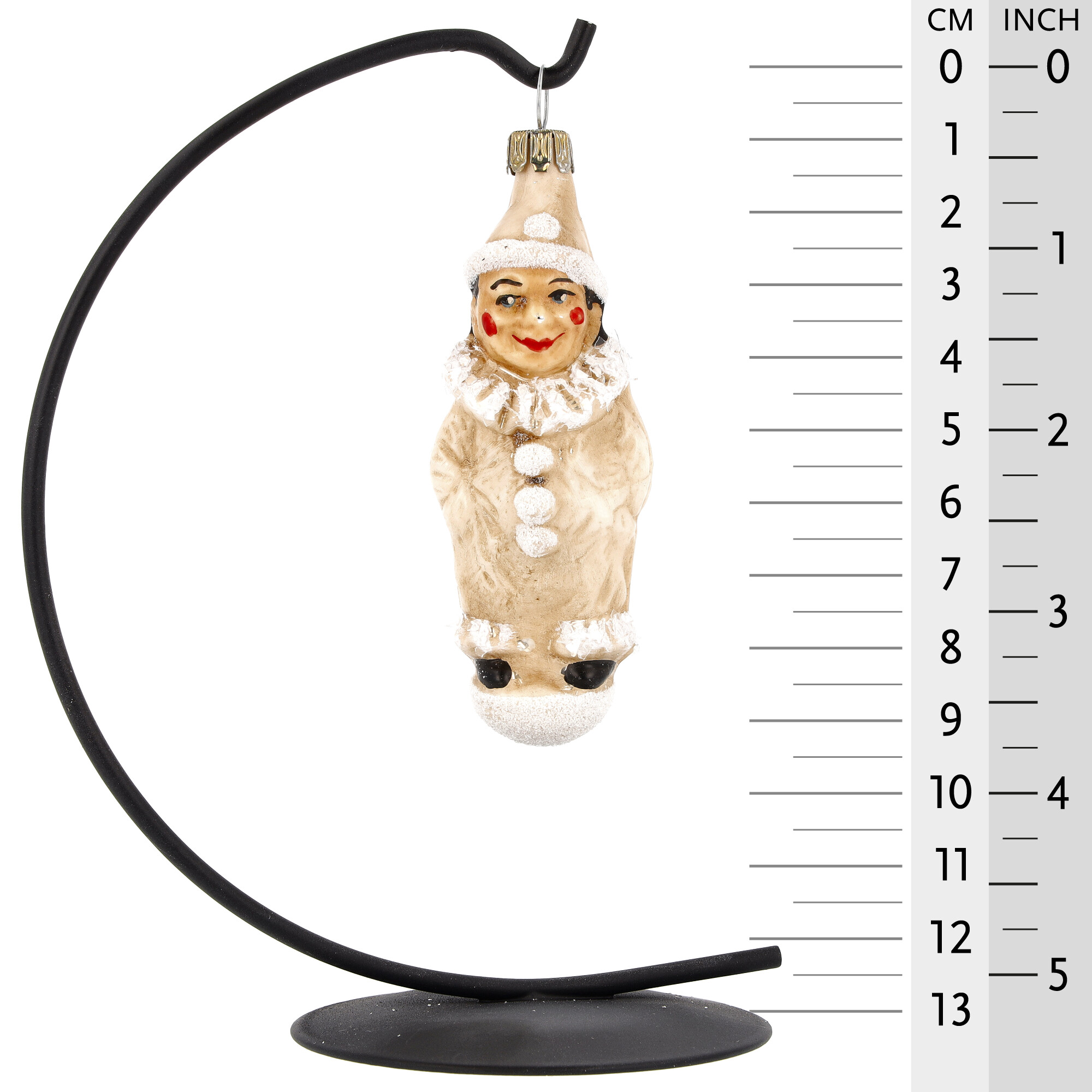 Nostalgisches Glasornament - Kleiner Clown