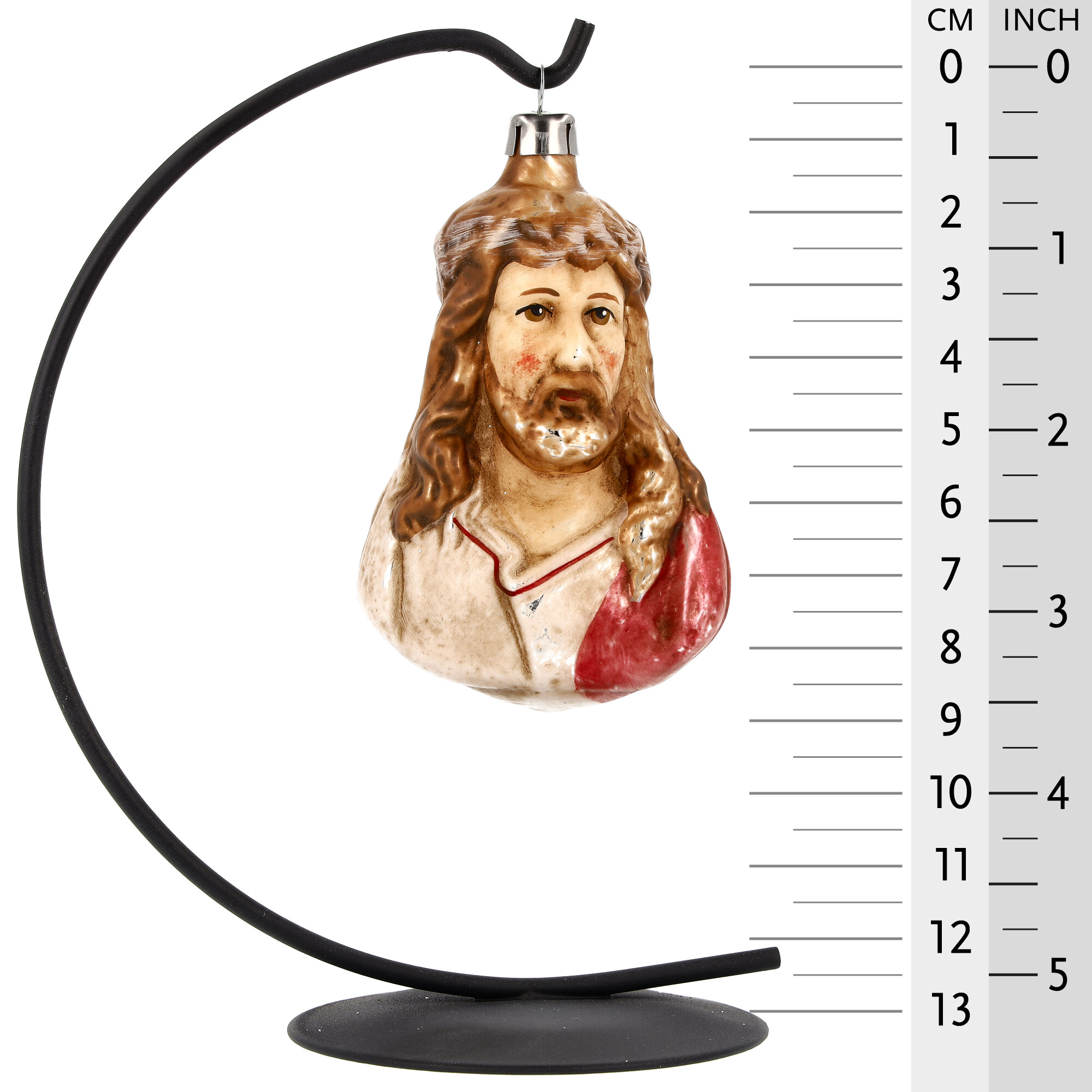 Nostalgisches Glasornament - Jesus Christus